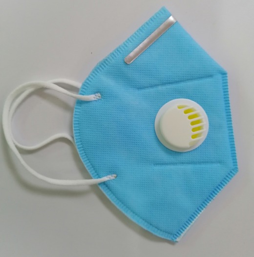 Blue Wholesales Kn95 Disposable Respirator Face Dust Folding Mask Ce Approved