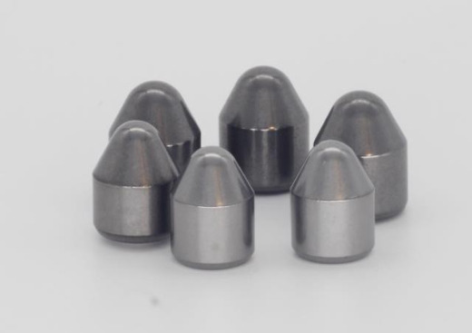 Tungsten carbide Conical Insert inlaid in hole drill for mining with various size and cheaper wholesales  price and long service life