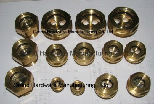 oil level sight glass