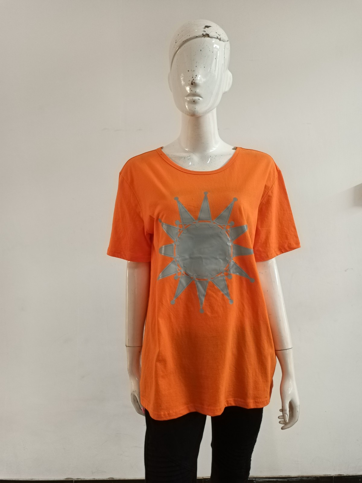 2020 summer wear knitted casual short sleeve turtleneck blouse for women