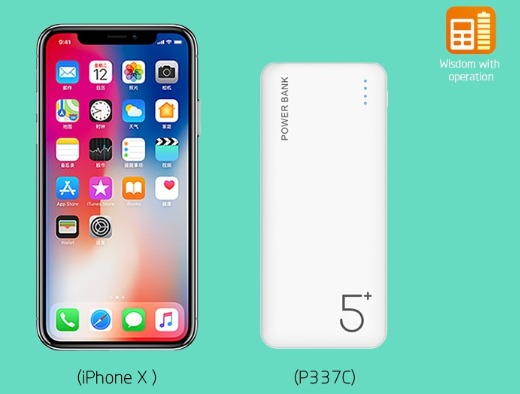 15W 5000mAh Power Bank Portable Power Bank USB Type C Portable Mobile Charger