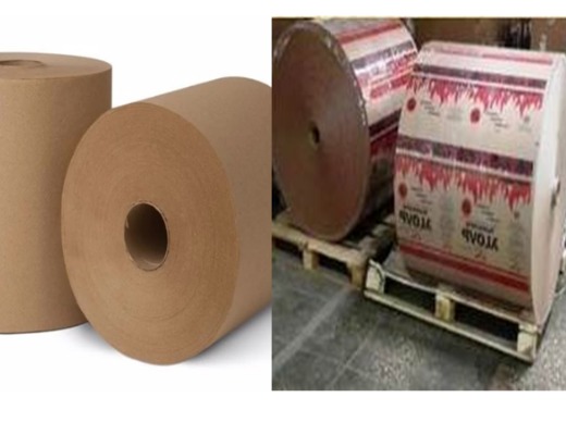 Brown Kraft paper, unbleached  