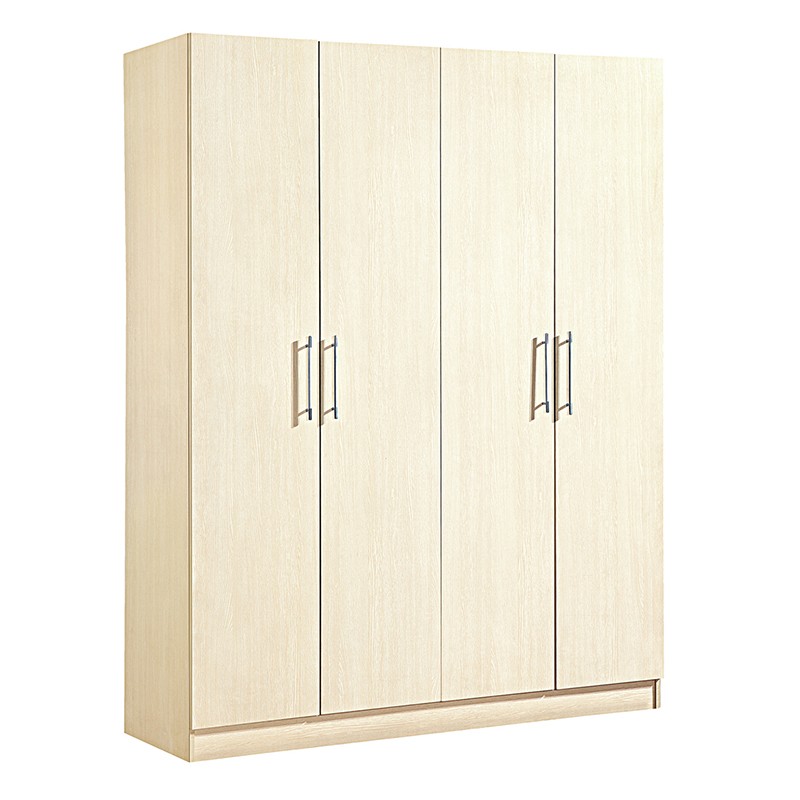 Wardrobe contracted modern economy assembles bedroom Europe type board two doors three doors four door combination wardrobe