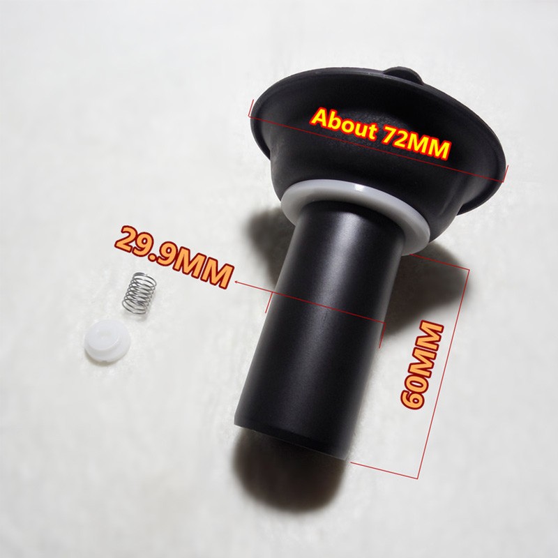 29.9mm diameter YM XVZ1200 XV400 XV500 VMAX1200 / VMX12 Motorcycle Mikuni Carburetor Vacuum Diaphragm Plunger Assembly