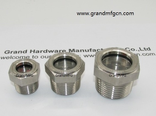 stainless steel 304 oil level sight glass