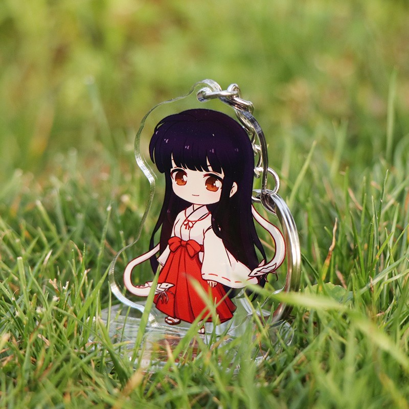 Acrylic figure standing brand custom key chain star table top hanging pieces custom DIY animation cartoon gifts