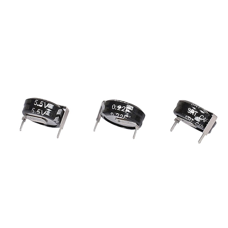 SiRuite Supercapacitor 5.5V 0.22F V type /5.5V 0.22F H type low internal resistance, low leakage current 8000 PCS