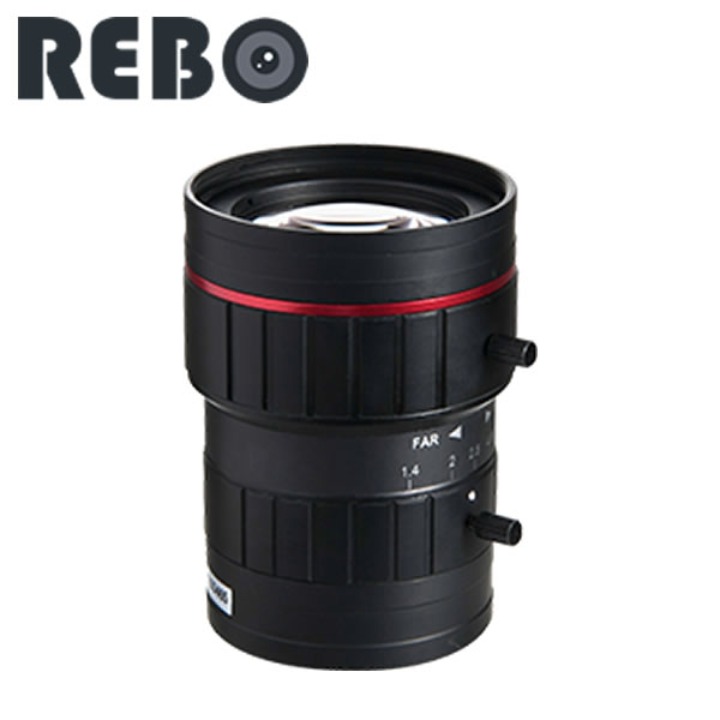 20mm 1" 8MP Machine Vision FA <-0.93% Low Distortion Industrial Face Recognition 4K ITS Camera C Megapixel Lenses