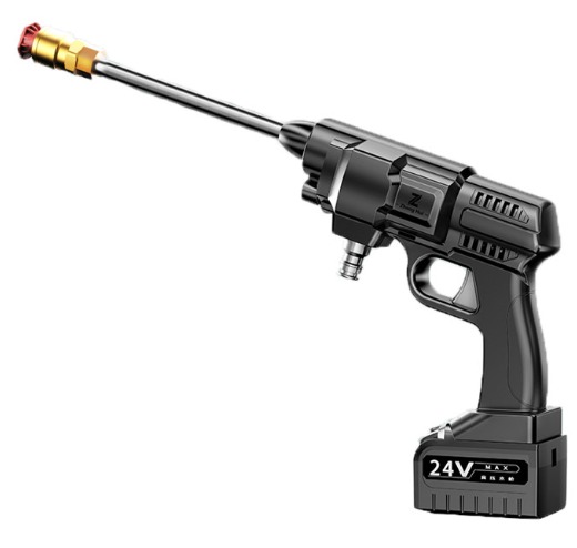 Portable cordless high pressure car wash gun foam sprayer foam gun car washer sprayer with lithium battery
