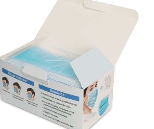 3 Ply Disposable Face Mask Non-Woven FaceMask 3ply Face Masks Disposable BFE95% Marks Face Shield FaceMasks Earloop CE FDA