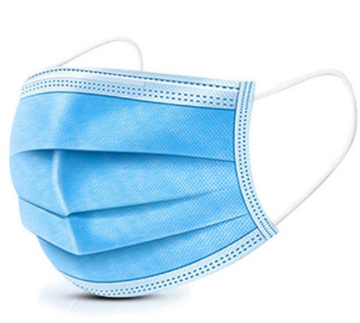 Three-layer disposable non-medical masks