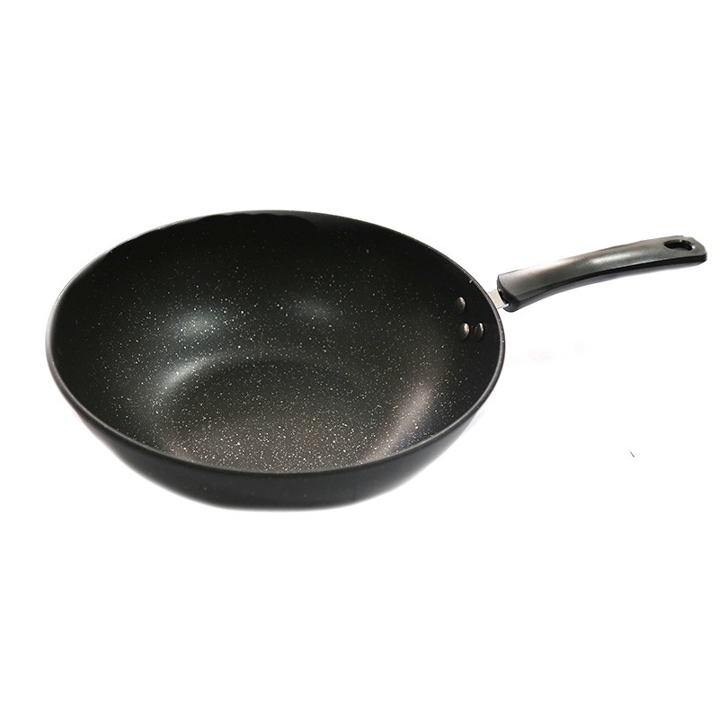 Maite stone frying pan non-stick iron pan multi-functional cooking induction cooker household gas cooker suitable for cooking