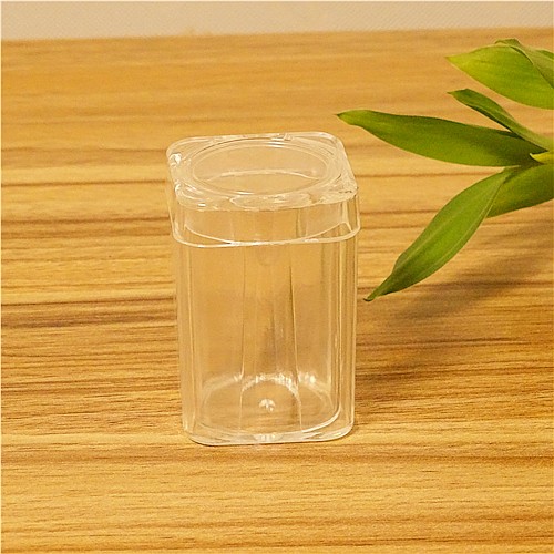 Nali 30 specifications small square bucket table top handle piece coin collection loose coin protection round box storage tube business fashion