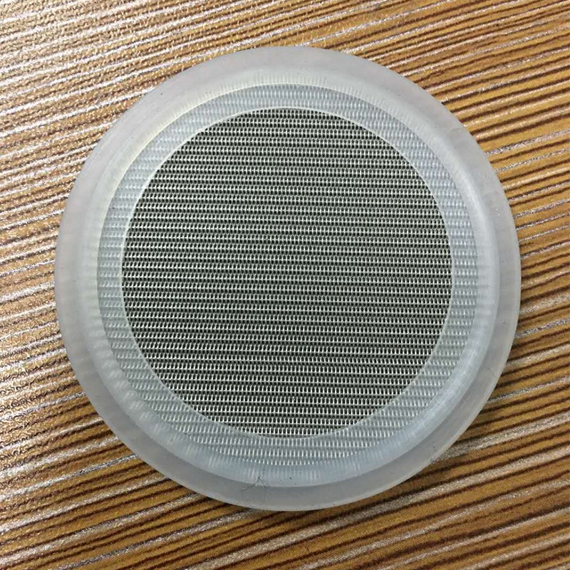 Silicone belt mesh quick mounting gasket