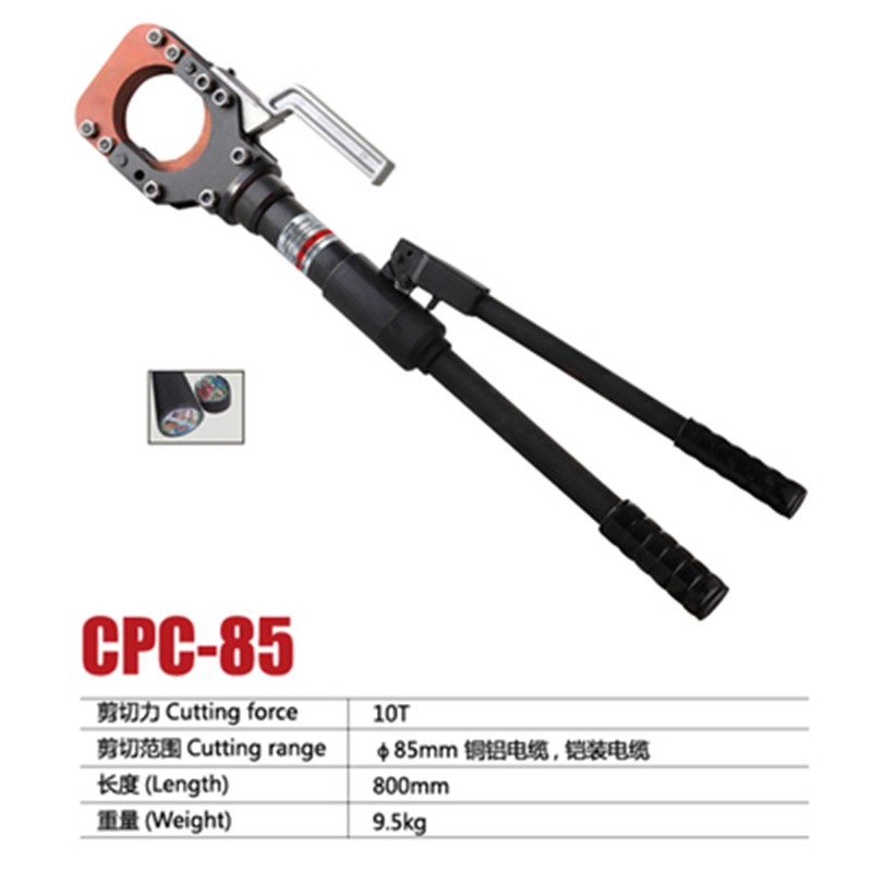 Split hydraulic scissors