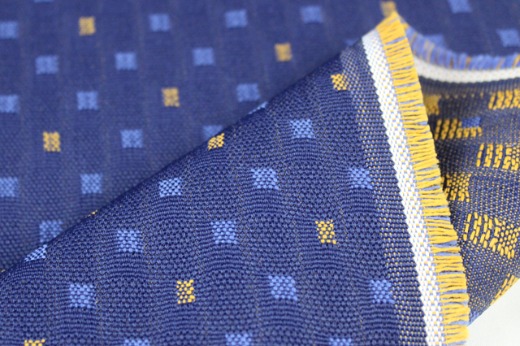 IFR yarn-dyed jacquard velvet fabric for seat cover