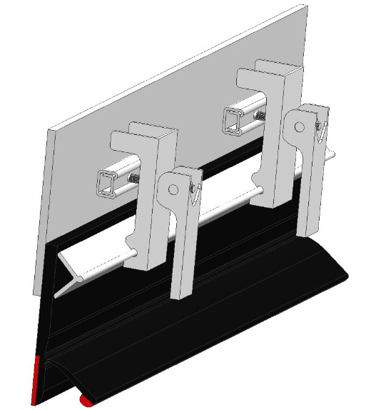 Conveyor Skirting Rubber Board Model SXBMD-B