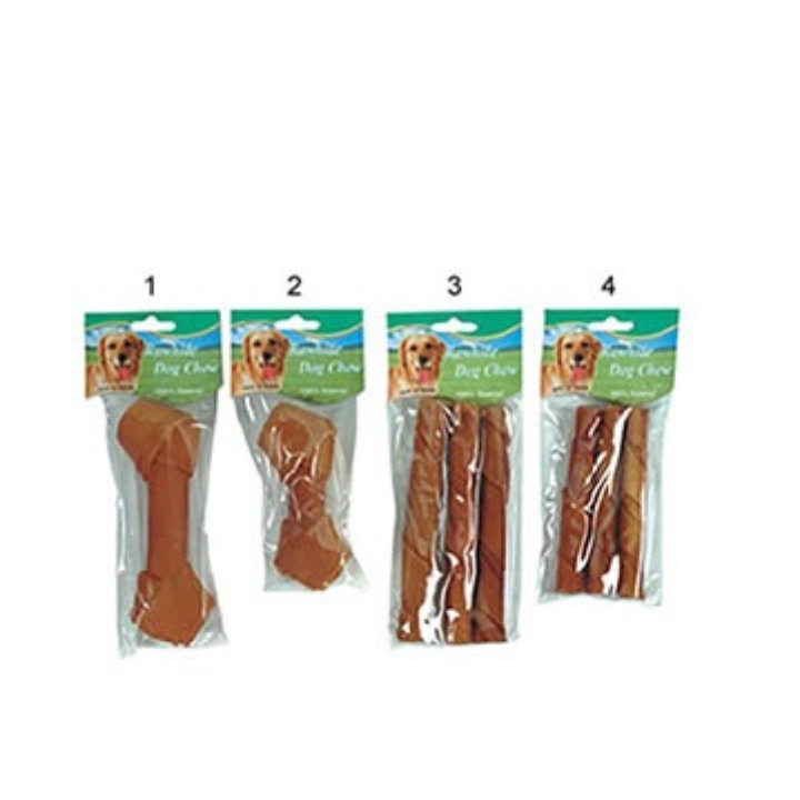 Hickory Smoked Pork Hide Dog Chews