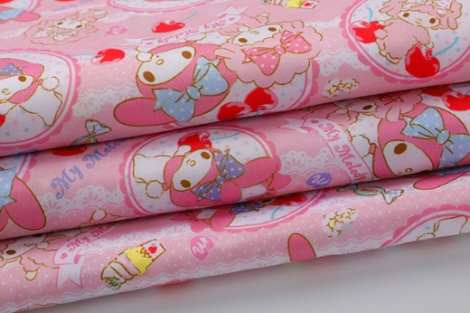 190T DIGITAL PRINTING PONGEE-MY MELODY