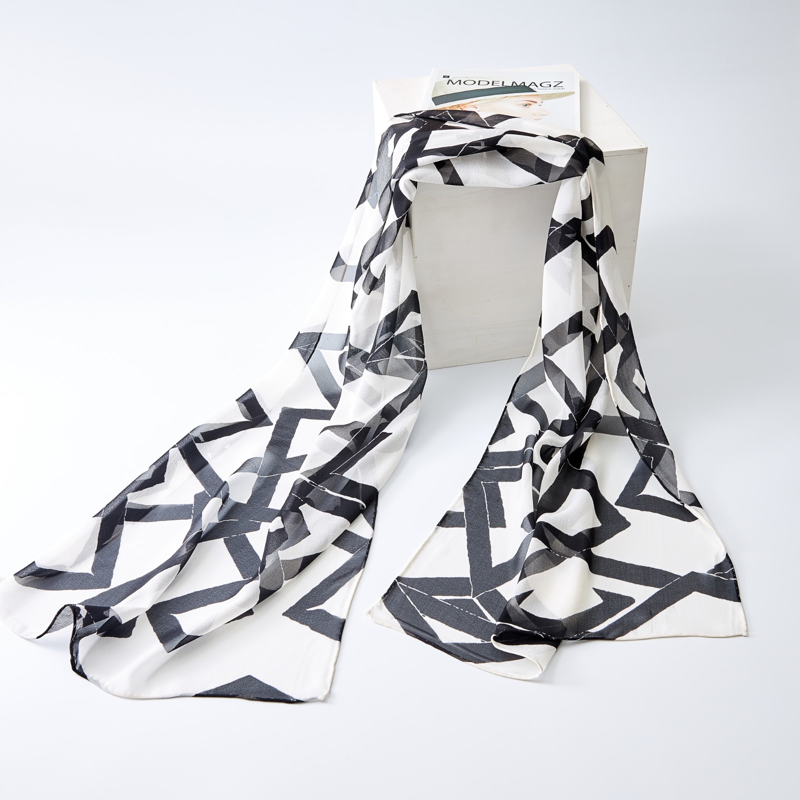 Rayon scarf long scarf