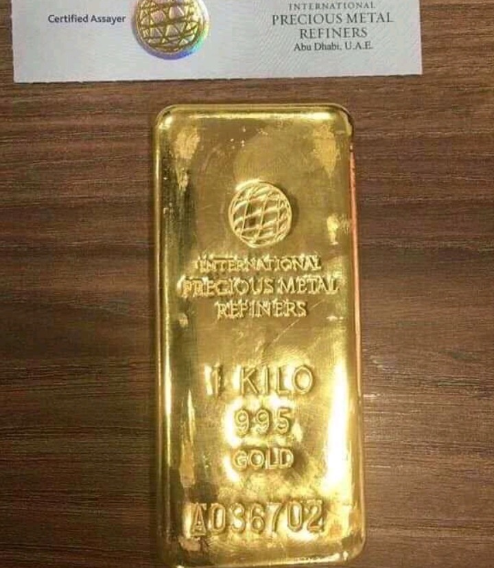 Gold bars