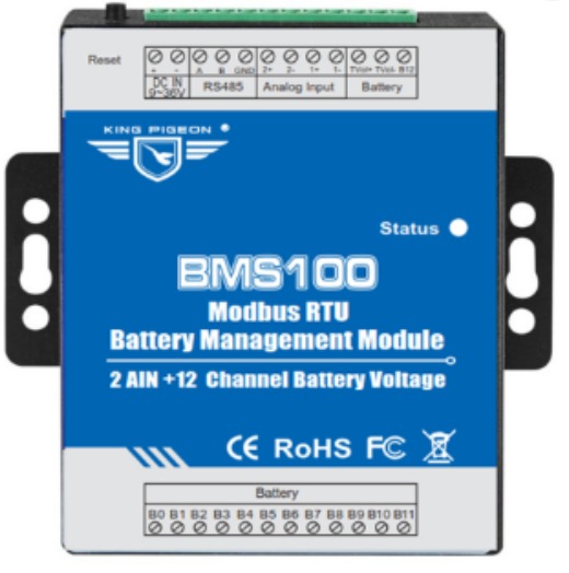 BMS100 Battery Monitoring Module (Measure 12 Battery, 2V6V12V)