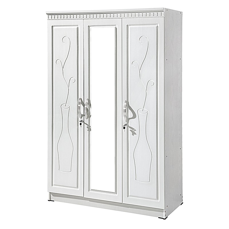 Wardrobe contracted modern economy assembles bedroom Europe type board two doors three doors four door combination wardrobe