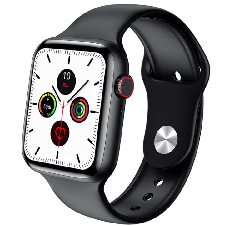 W26 Smart Watch Series 6 1.75 inch Full Touch Screen ECG PPG Heart Rate Monitor Bluetooth Call Body Temperature Smartwatch