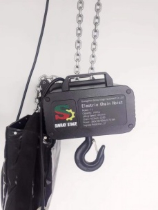 380v 220v 1 ton 2 ton aluminum electric chain hoist