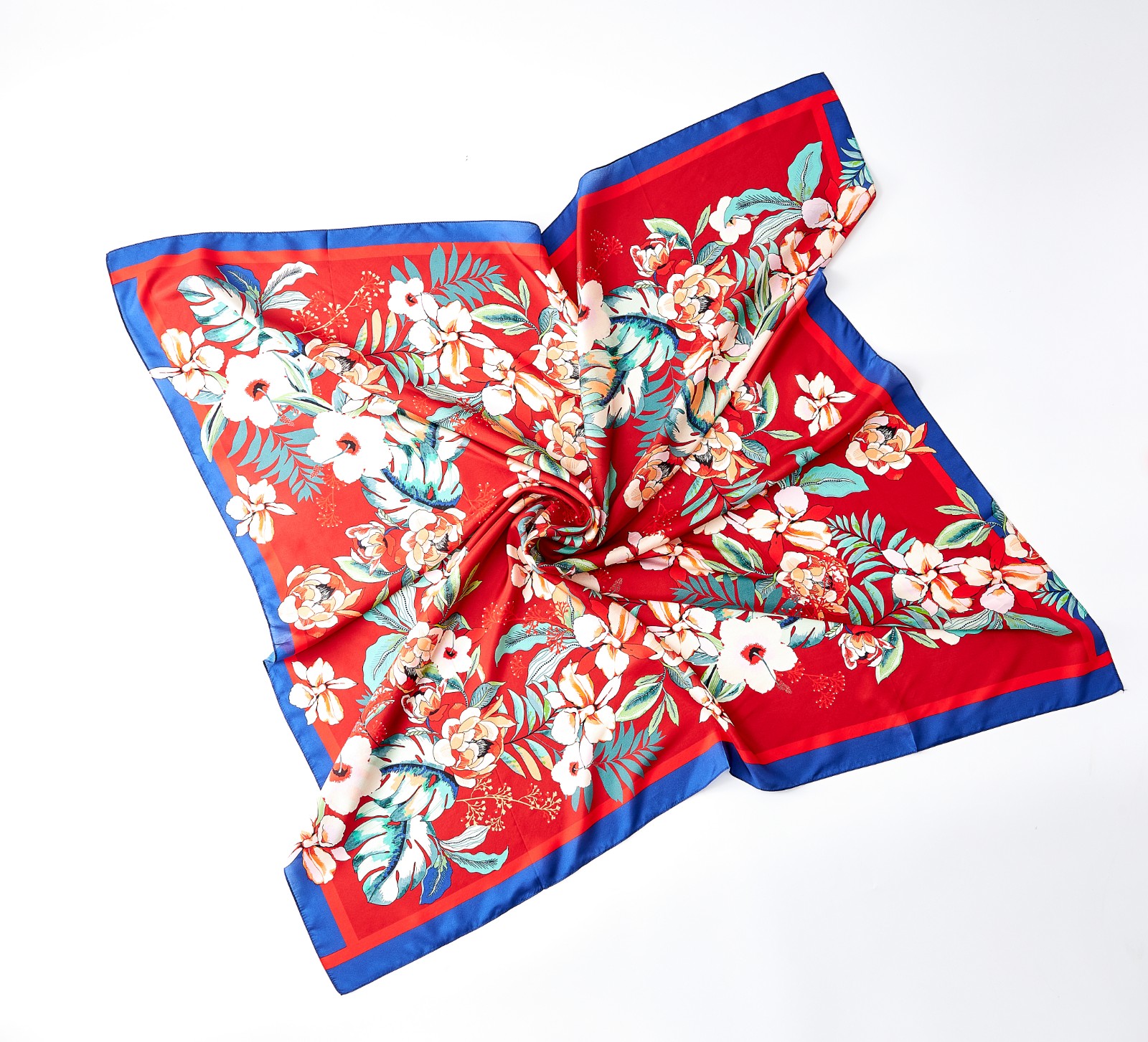 Silk scarf square