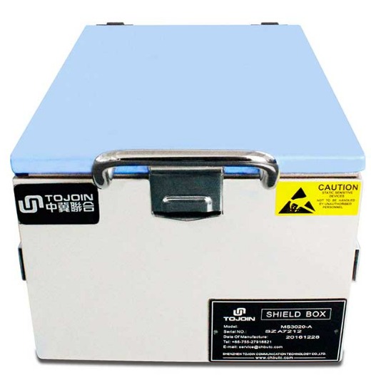 Manual RF Shield Box 0.8-8GHz Precision OEM Mobile Audio EMI Wifi 5g GSM Phone Testing