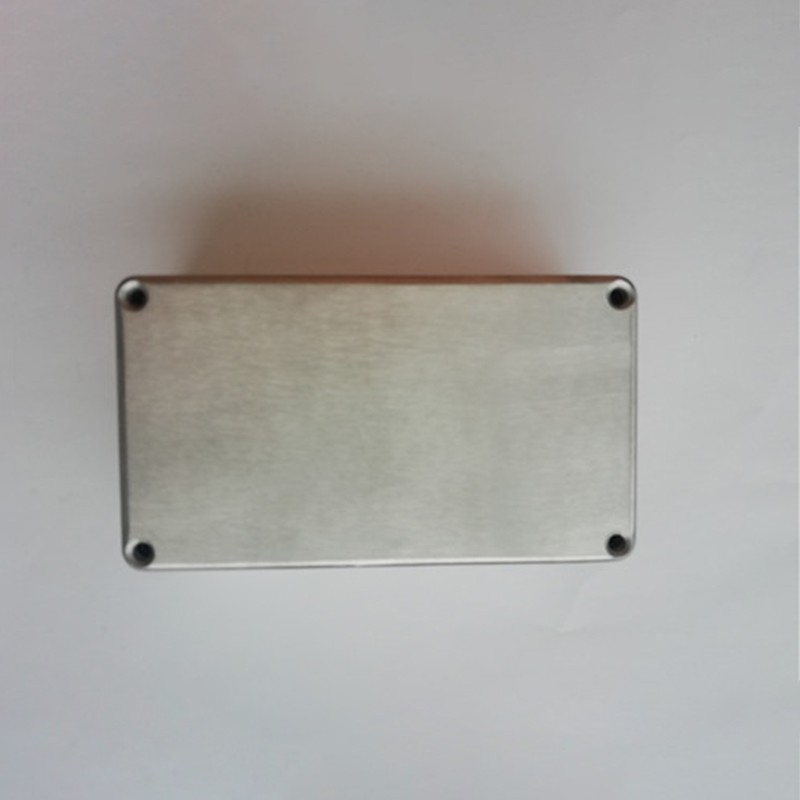 Aluminum alloy accessory case for guitar electronics