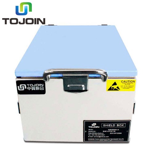 Factory 0.8-8GHz Precision OEM Mobile Audio EMI Wifi 5g GSM Phone Testing Manual RF Shield Box