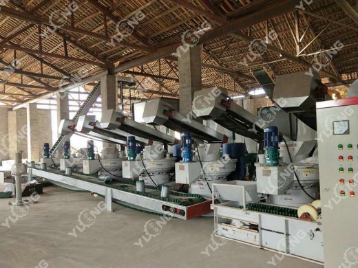 Shandong Yulong complete straw sawdust pellet line producing around 1000kg per hour 2-3ton/hr