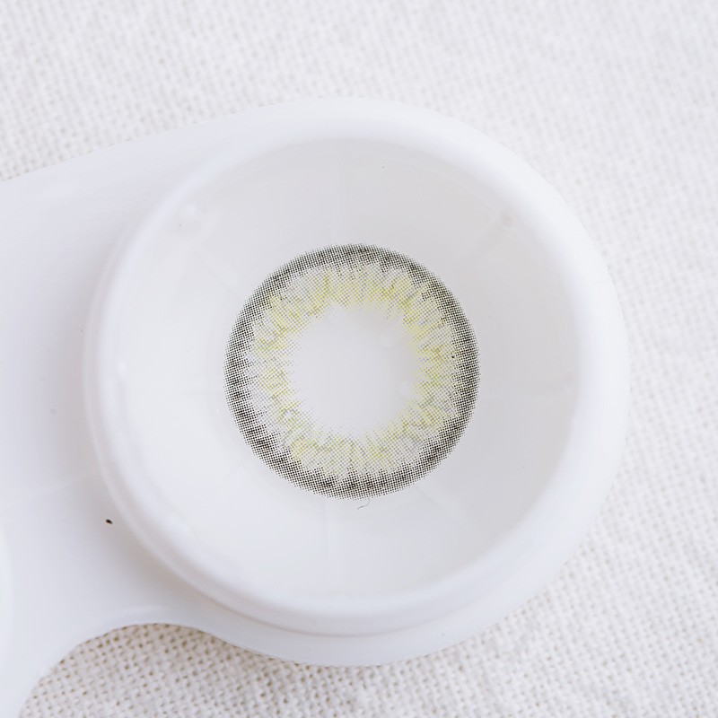 Erdaylens fashion contact lenses 1 piece per year soft hydrophilic contact lens whisper gray