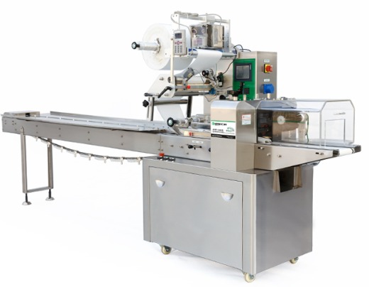 horizontal flow wrapping machine & flow packing machine