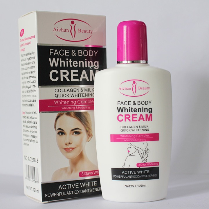 Collagen Milk Bleaching Face Body Cream skin whitening Moisturizing Body Lotion skin lightening cream
