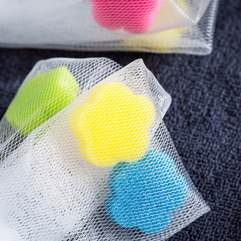 Foaming net for the face special foaming net cleanser special hand soap bag cover can be hung with soap bag