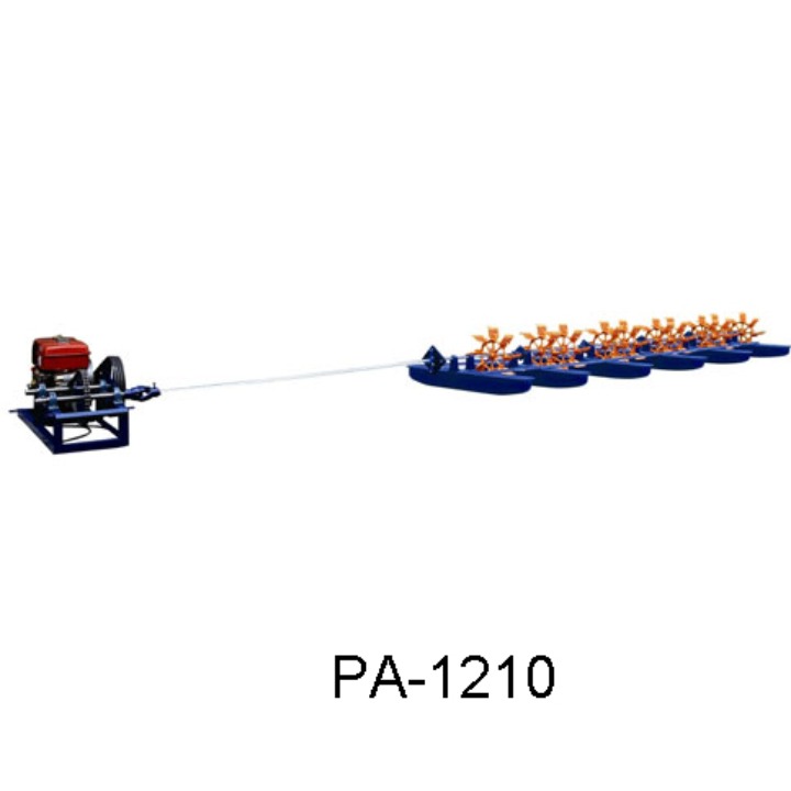 Diesel Engine Multi Impeller Paddlewheel Aerator