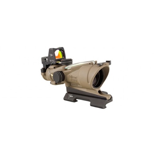 TRIJICON 4X32 ACOG ECOS DUAL ILLUM GREEN CROSSHAIR 5.56 RETICLE W/RMR SIGHT TA31-D-100554