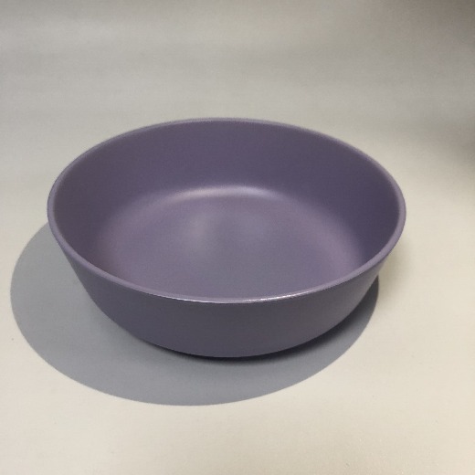 Coloful Reusable Eco Bamboo meal dinnerware bowl