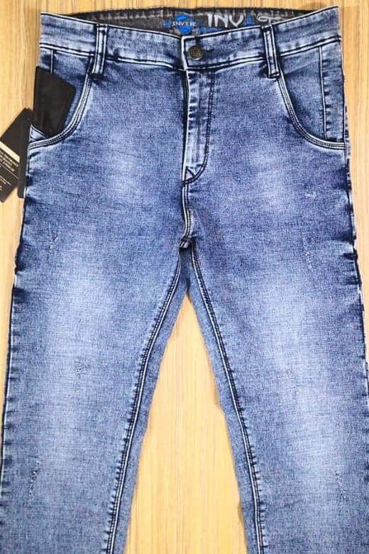 Man's denim pant. As much as you can take. Even if you give any style than we can make for you.