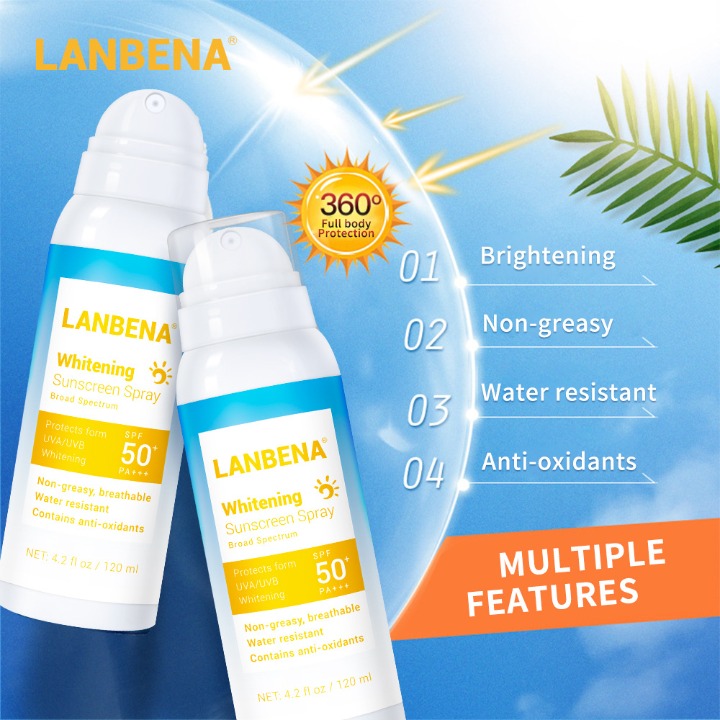 Lanbena Brightening Sunscreen Spray 120ml