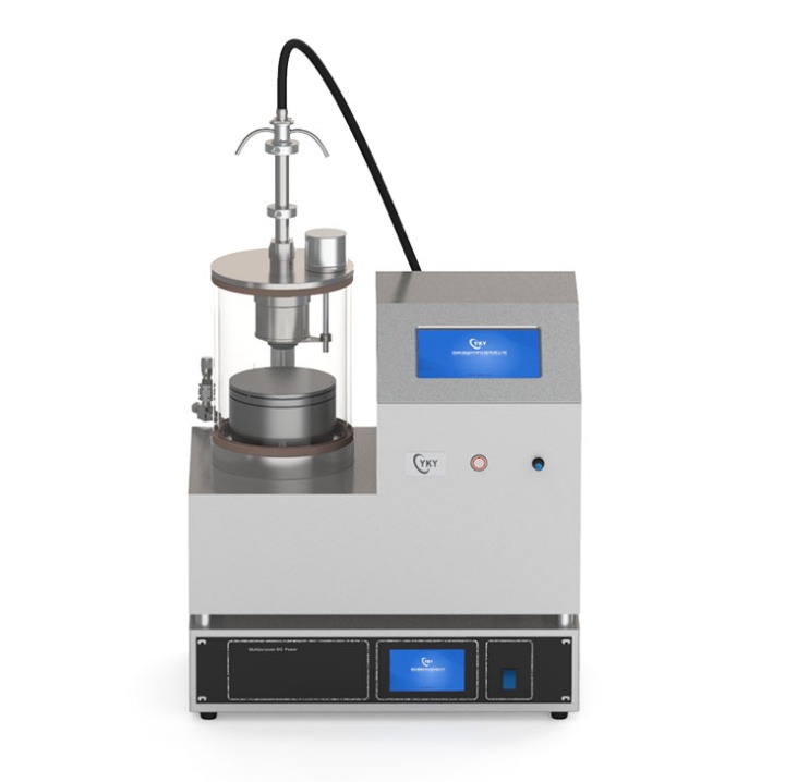 Bench top single head magnetron sputtering coater for depositing aluminum films