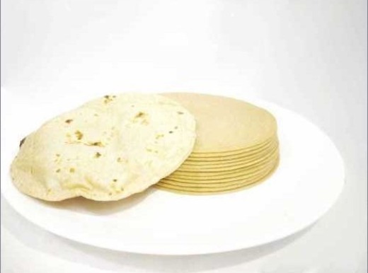 Frozen roti (Chapati)