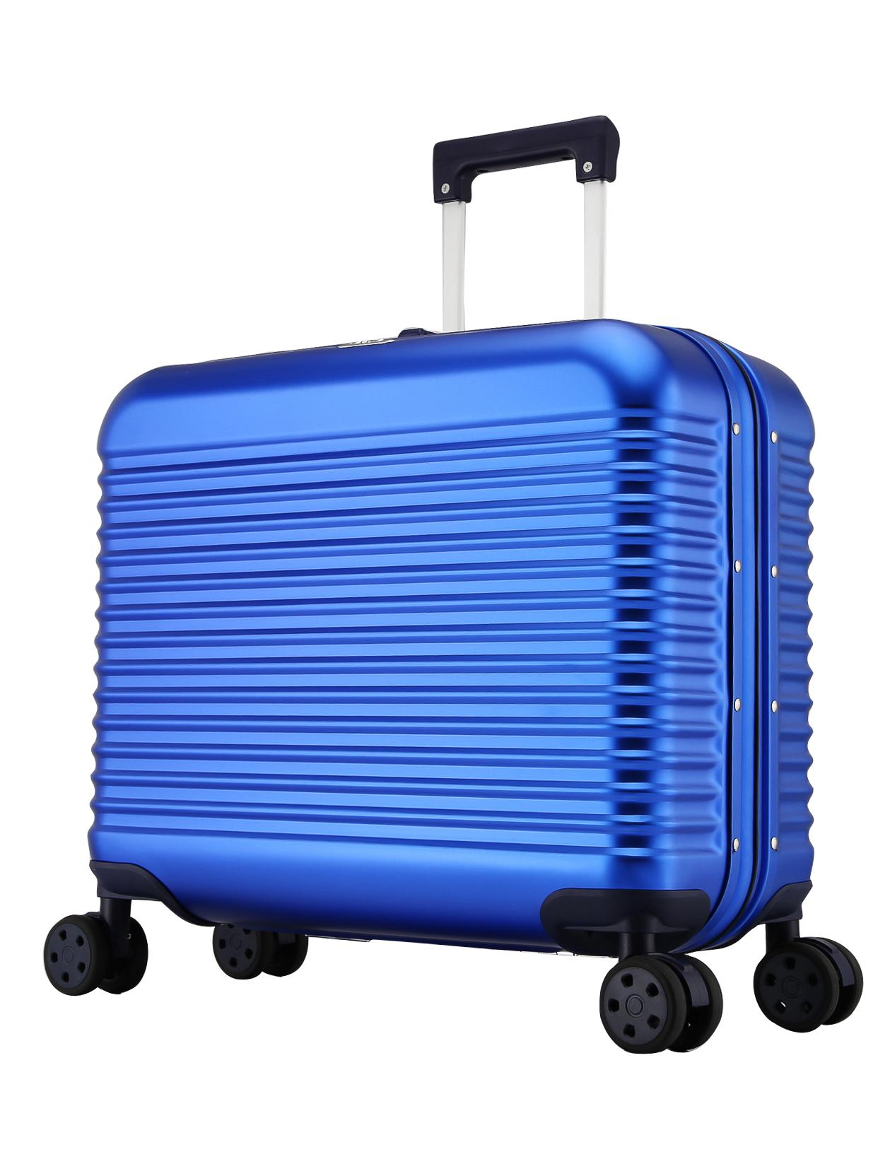 17 "silver one all-aluminum magnesium alloy commercial pull rod case suitcase organ bag