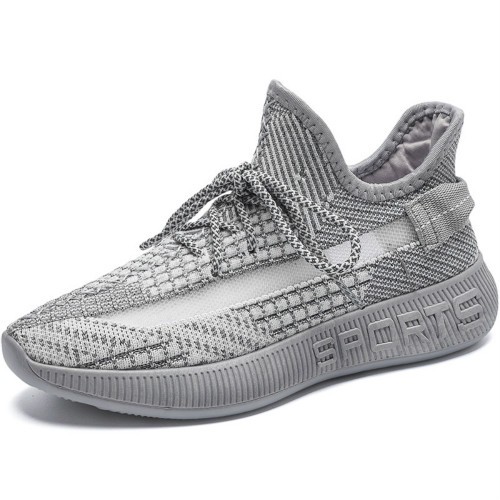 Letter Chi full star coconut shoes breathable flying knit shoes women sports leisure shoes women
