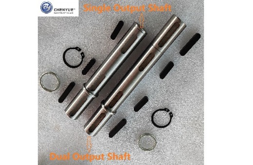 CHENYUE DUAL OUTPUT SHAFT MATCHING FOR WORM GEARBOX NMRV030/ RW030 /VF030