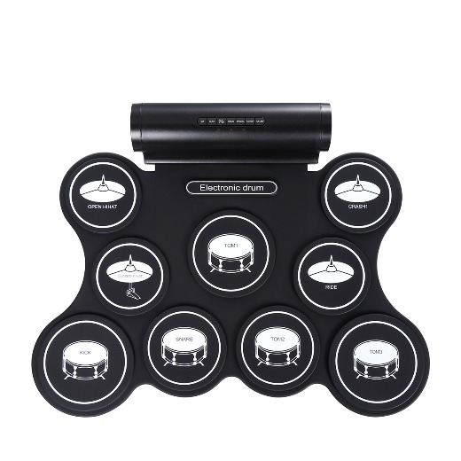 iword G3009 9 Pads Portable Electronic Drum Set Built-in Speakers