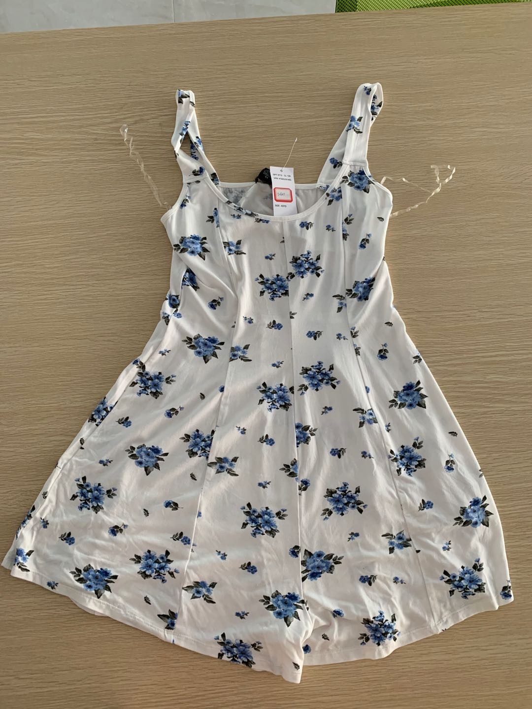 Retro small fresh skirt with suspander